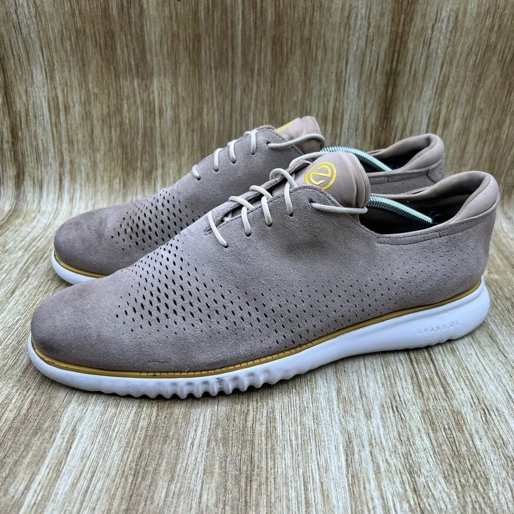 Cole Haan 2.Zerogrand Men's Size‎ 12 Oxford Laser Lined Shoes Casual C35749